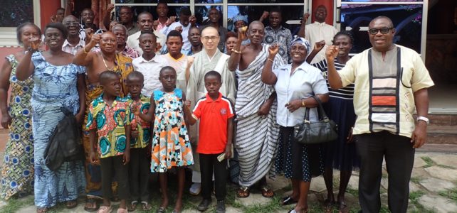 Koforidua District Meeting with Chief Priest